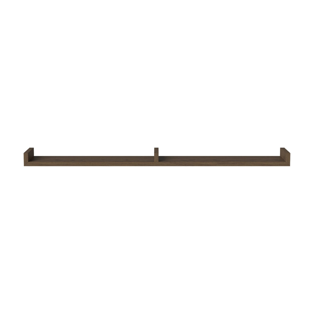 Bolia Display wandplank 120 cm donker geolied eiken, symmetrisch, 04-008-14_00009