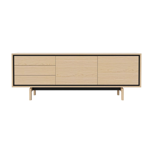 Bolia Floow dressoir 202 cm wit gepigmenteerd geolied eiken, wit gepigmenteerd geolied eiken, 04-052-01_14435128