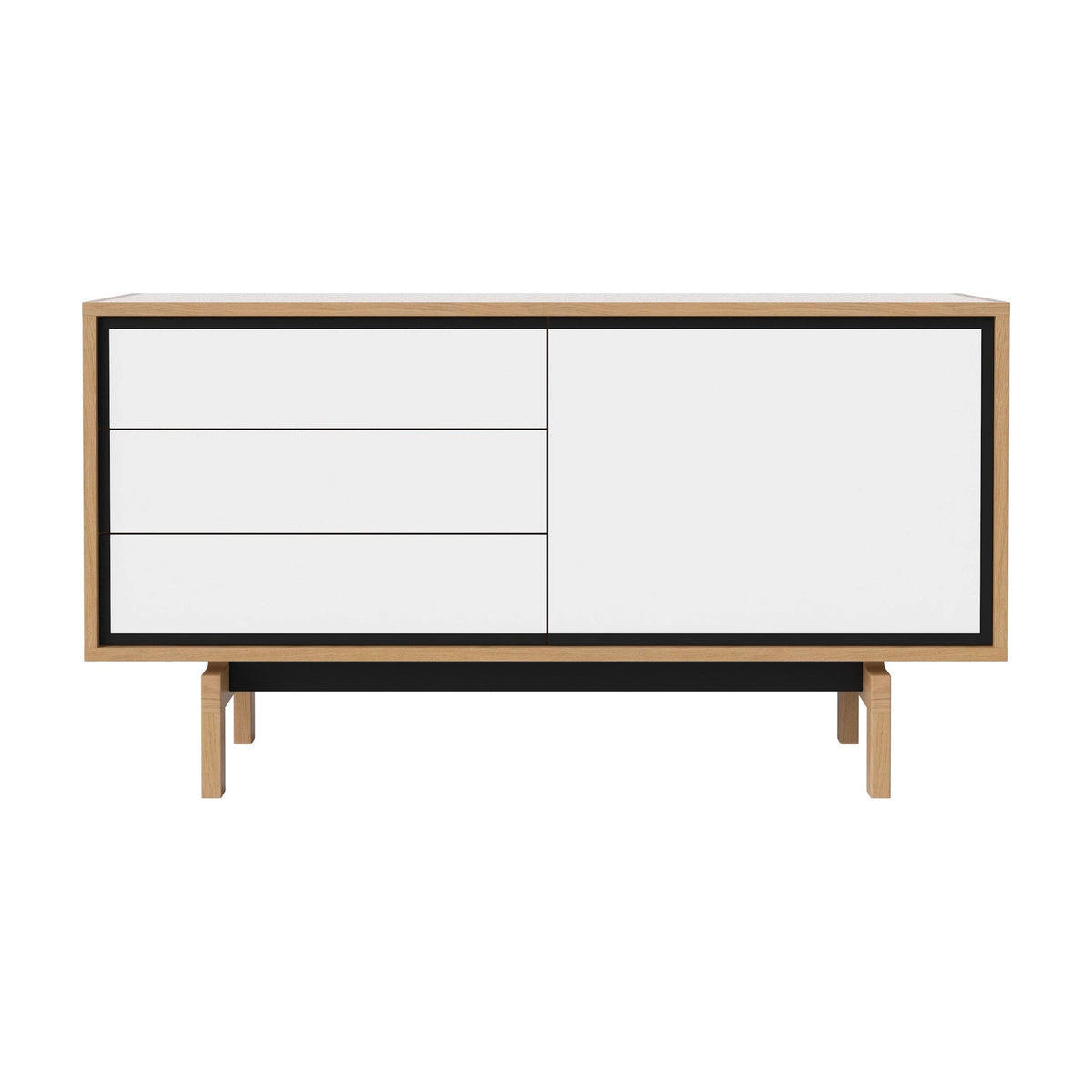 Bolia Floow dressoir 136 cm wit laminaat, 04-052-05_1872505