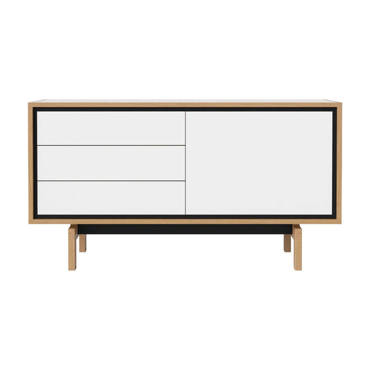 Bolia Floow dressoir 136 cm wit laminaat, 04-052-05_1872505
