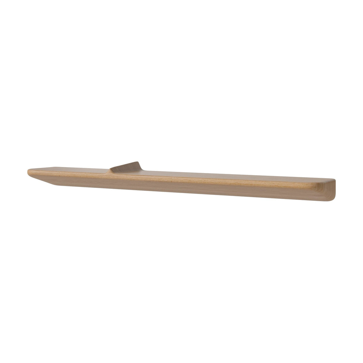 Bolia Wave plank 70 cm geolied eiken, 12 cm schuin aanzicht, 04-133-02_00003