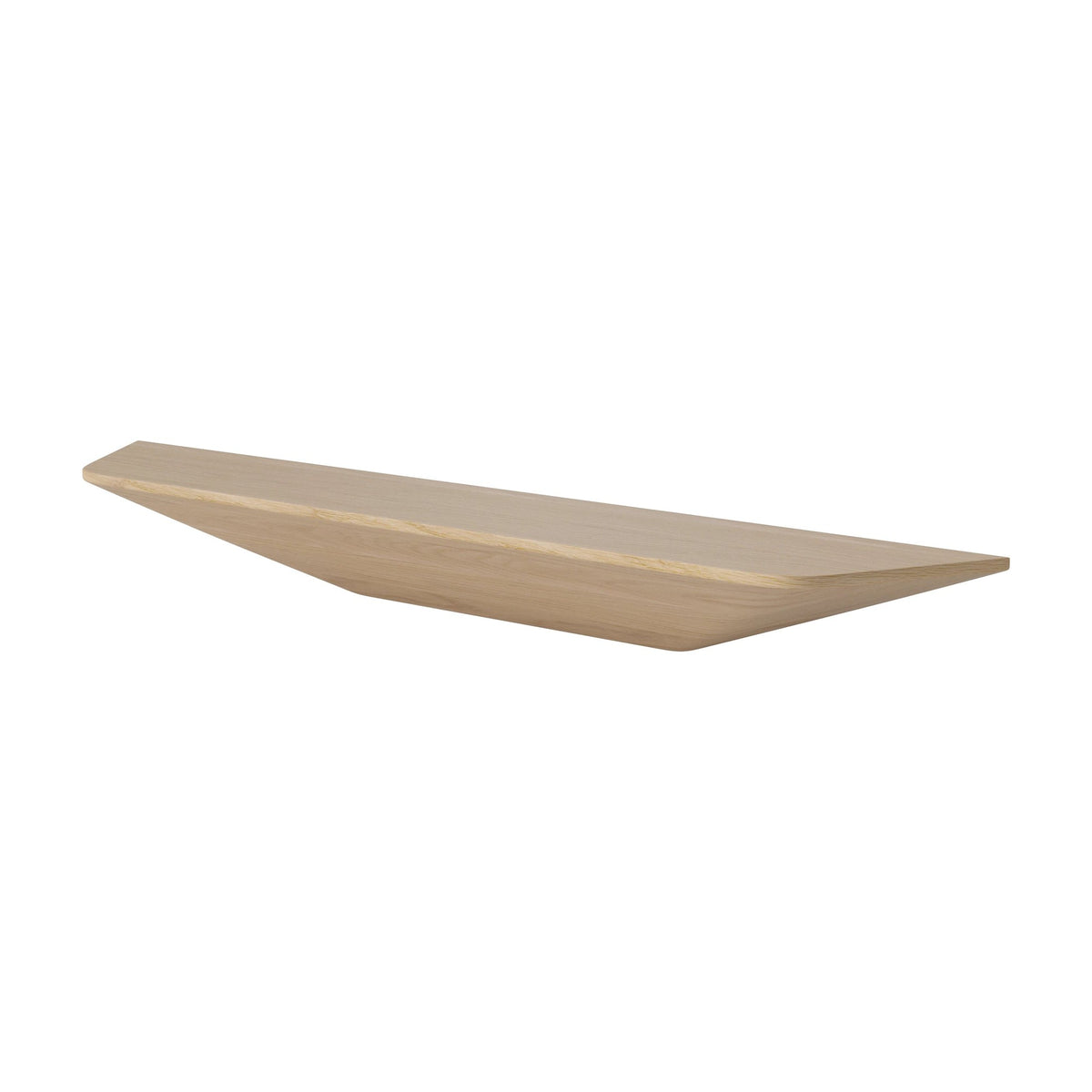 Bolia Falka plank 80 cm wit gepigmenteerd geolied eiken, 14 cm schuin aanzicht, 04-137-07_00001
