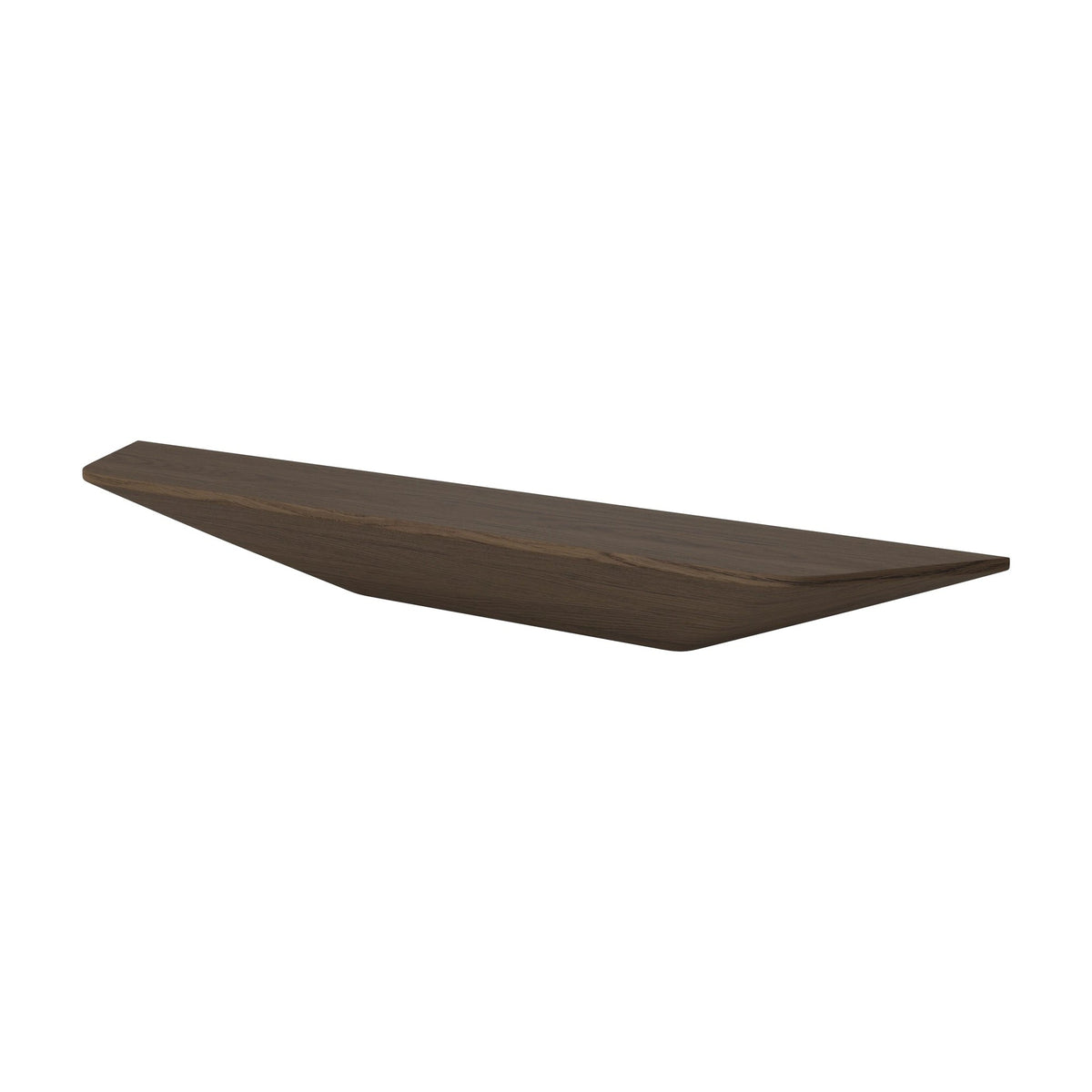 Bolia Falka plank 80 cm donker geolied eiken, 14 cm schuin aanzicht, 04-137-07_00003