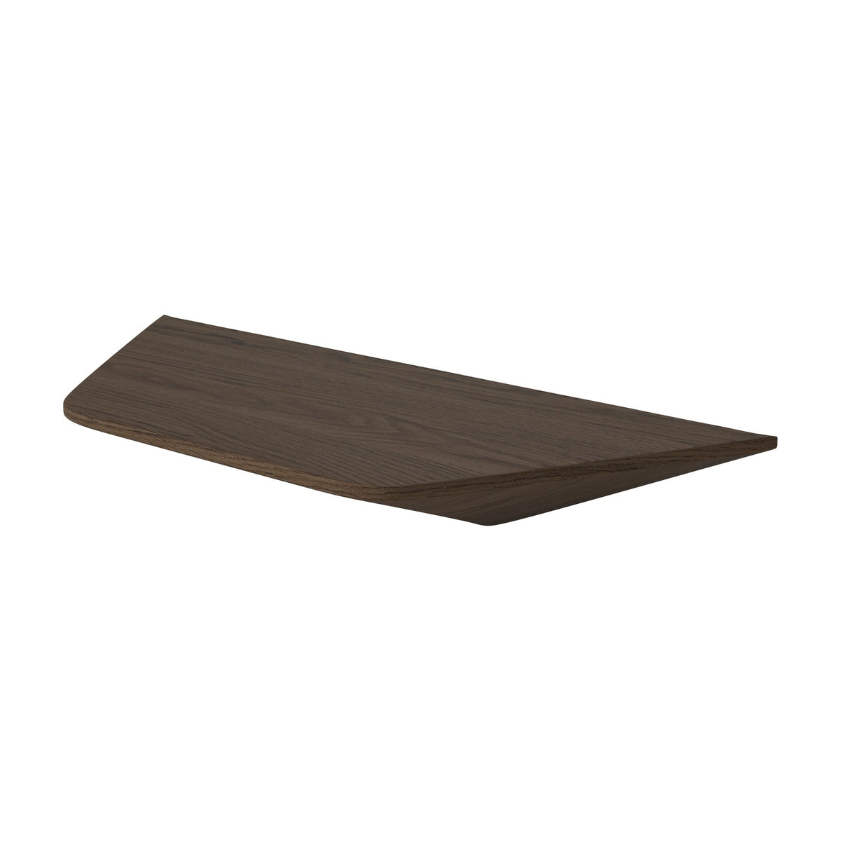 Bolia Falka plank 50 cm donker geolied eiken, 22 cm schuin aanzicht, 04-137-10_00003
