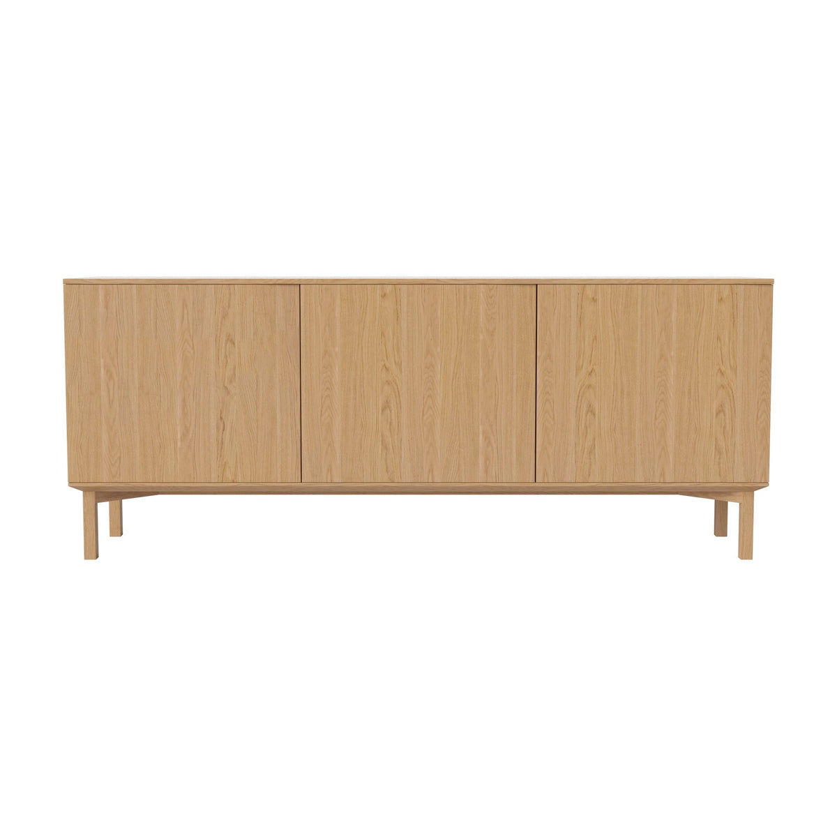 Bolia Silent dressoir 200 cm houten onderstel geolied eiken, 04-147-05_00001