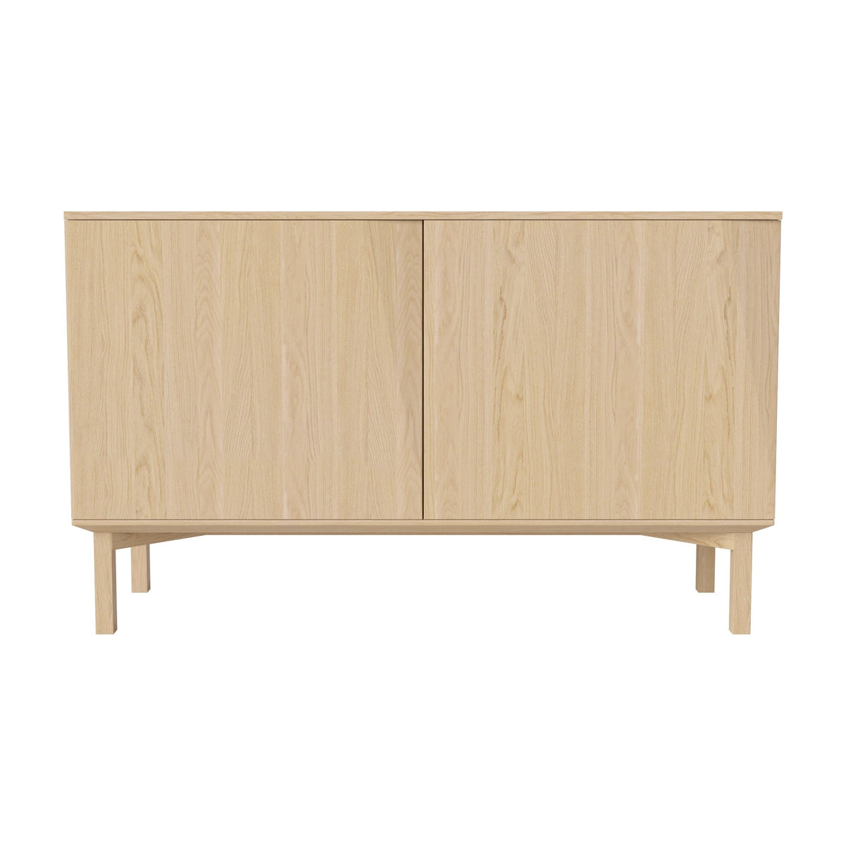 Bolia Silent dressoir 132 cm 2 deuren wit gepigmenteerd geolied eiken, 04-147-35_00002