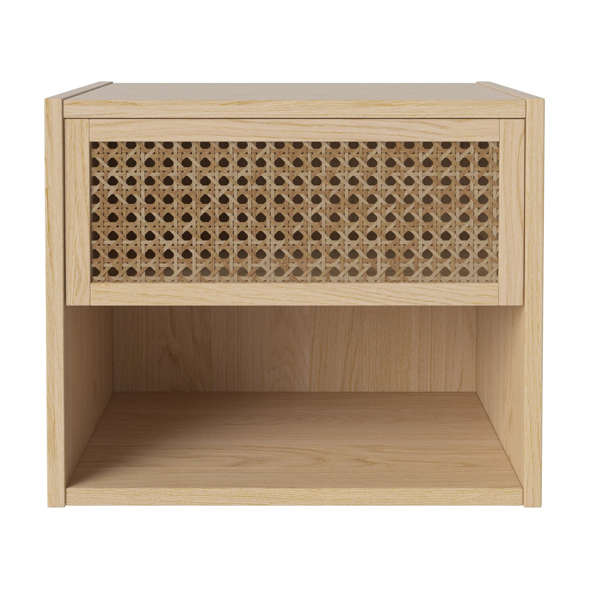 Bolia Cana nachtkastje 36 cm hoog wit gepigmenteerd geolied eiken, 04-150-45_00002