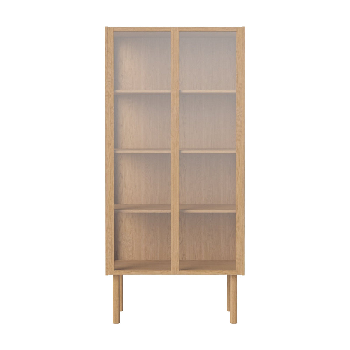 Bolia Cana vitrinekast 81x173 cm geolied eiken, 04-150-70_00007