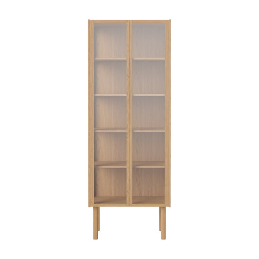 Bolia Cana vitrinekast 71x190 cm geolied eiken, 04-150-70_00010