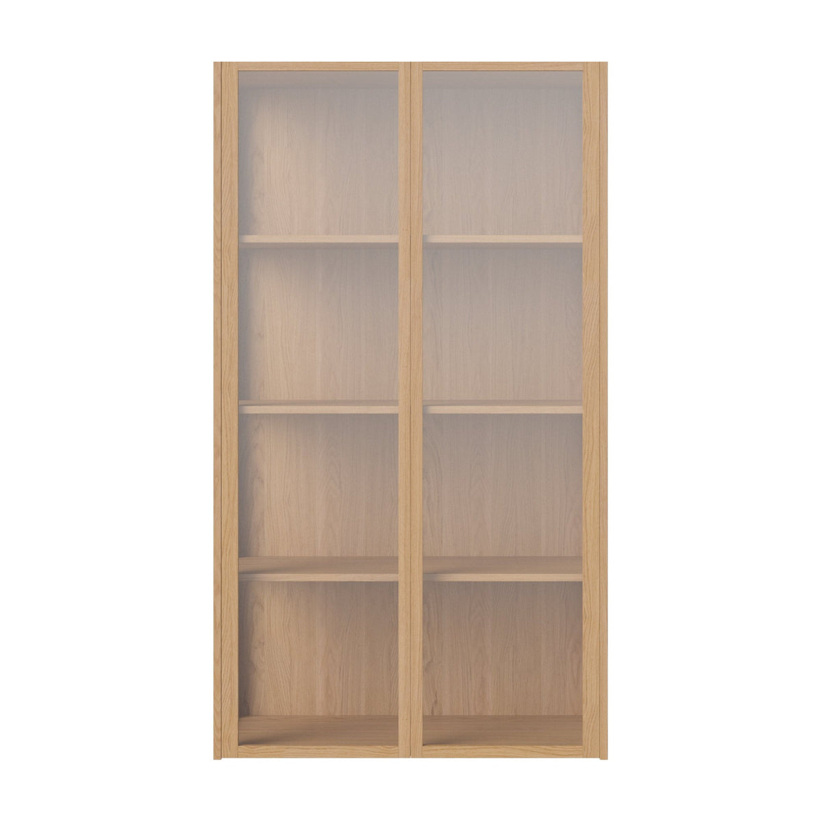 Bolia Cana vitrinekast wandmontage 81x144 cm geolied eiken, 04-150-71_00001