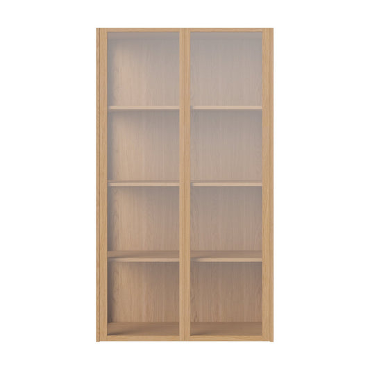 Bolia Cana vitrinekast wandmontage 81x144 cm geolied eiken, 04-150-71_00001