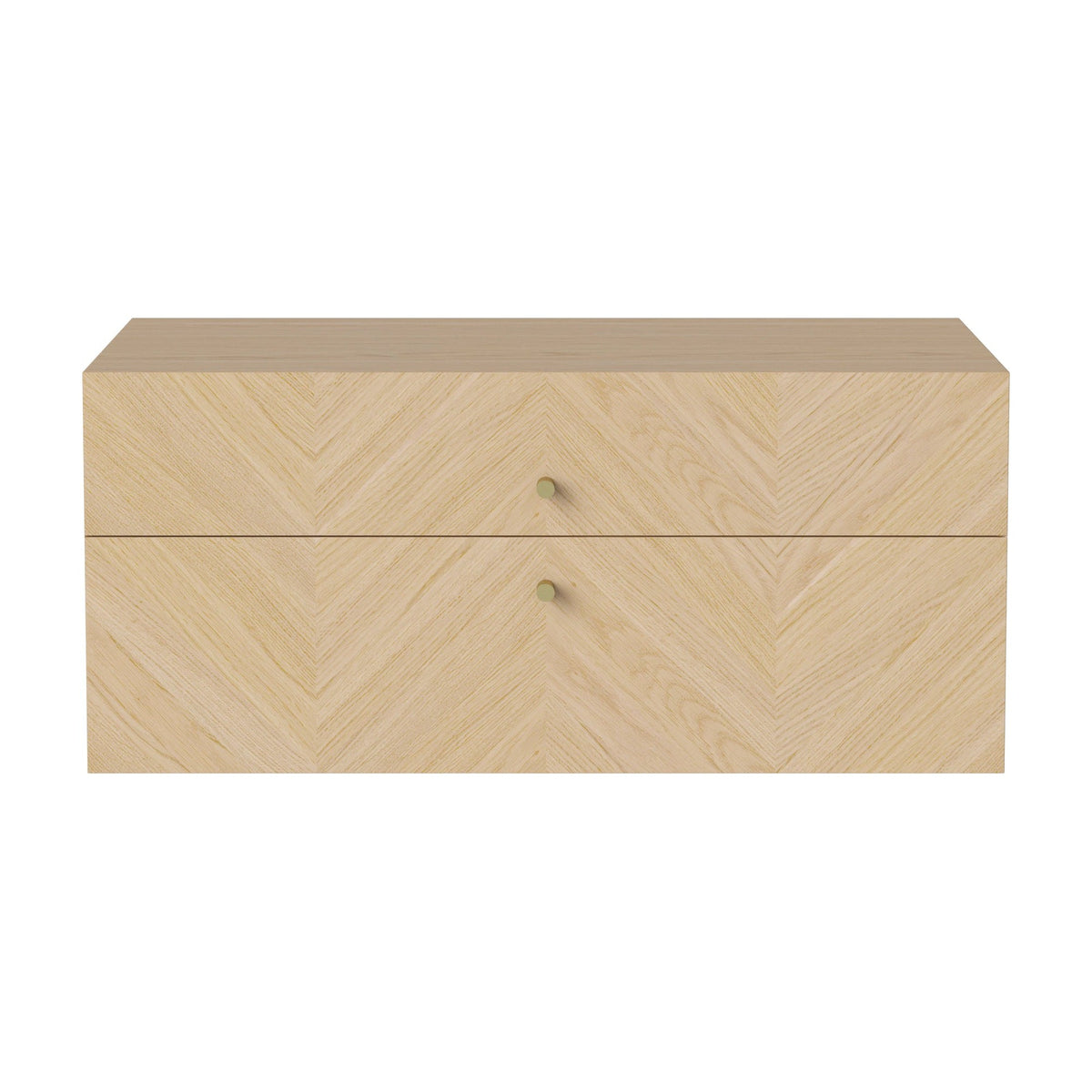 Bolia Luxe wandkast 2 lades wit gepigmenteerd geolied eiken, 04-156-02_00003