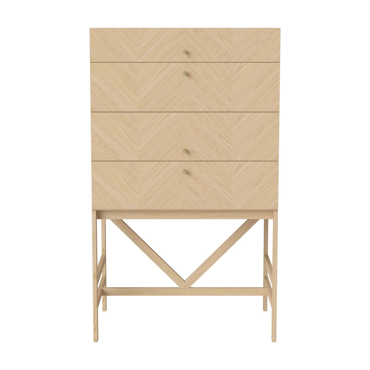 Bolia Luxe ladekast 4 lades wit gepigmenteerd geolied eiken, 04-156-08_00003