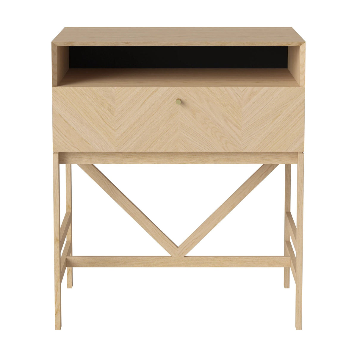 Bolia Luxe ladekast 1 lade wit gepigmenteerd geolied eiken, 04-156-10_00003