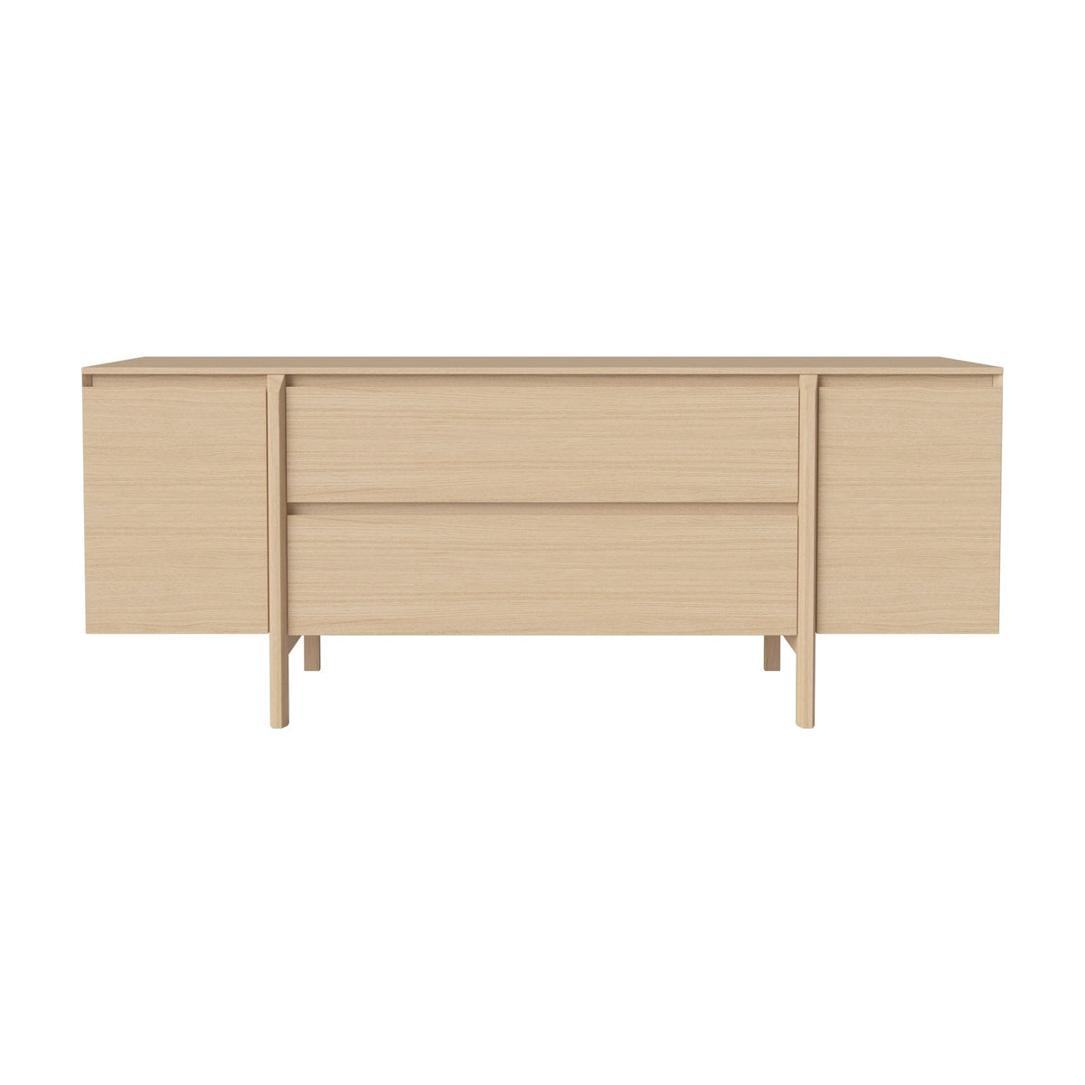 Bolia Daia dressoir 180 cm met lades wit gepigmenteerd geolied eiken, 04-340-05_00002