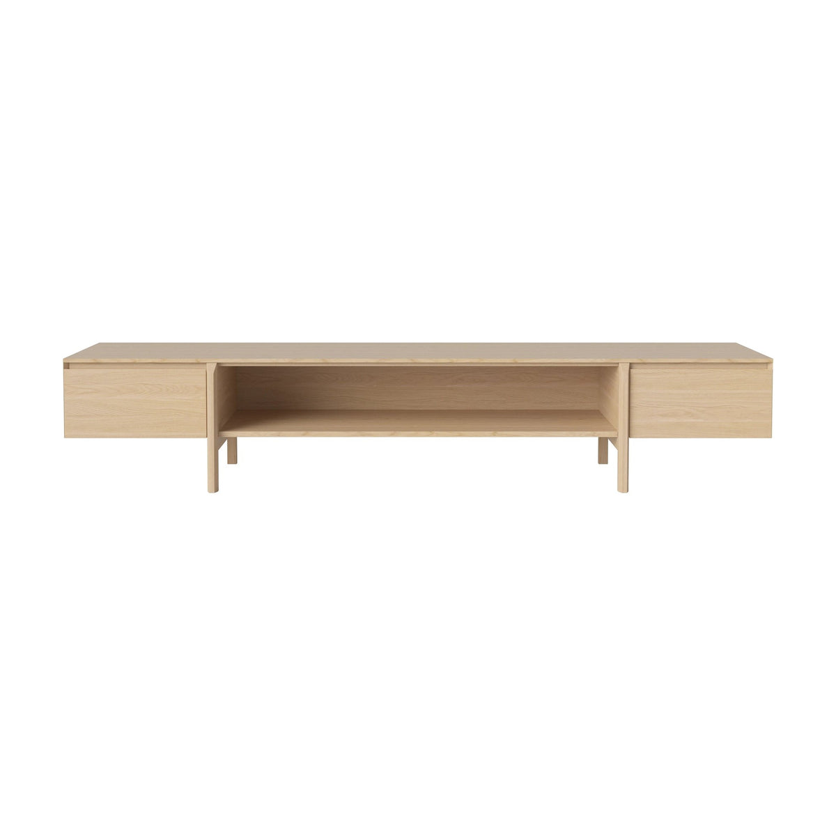 Bolia Daia laag dressoir 240 cm wit gepigmenteerd geolied eiken, 04-340-22_00002