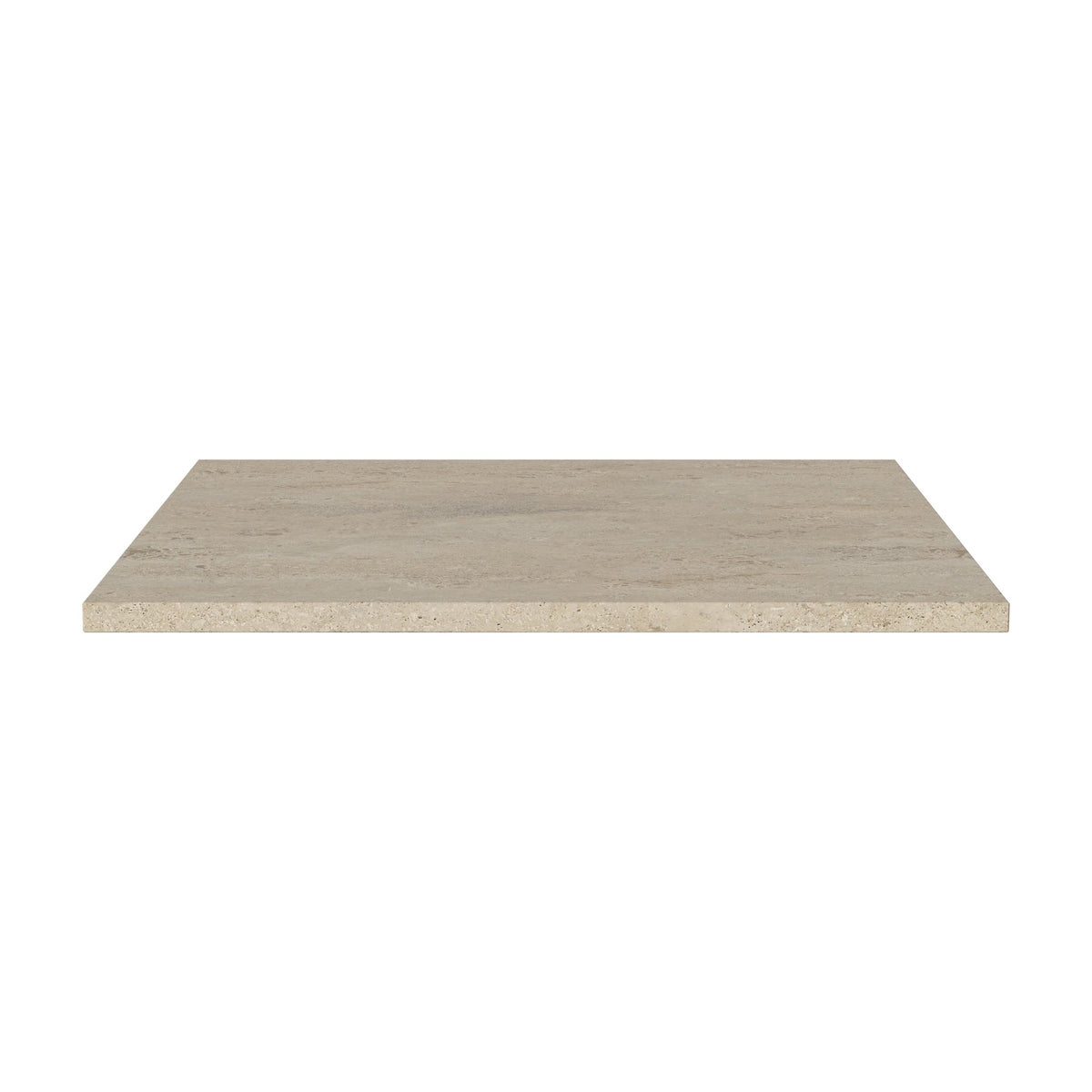 Bolia Elton stenen blad voor salontafel 62x62 cm zandkleurig travertijn, 12-030-01_00003