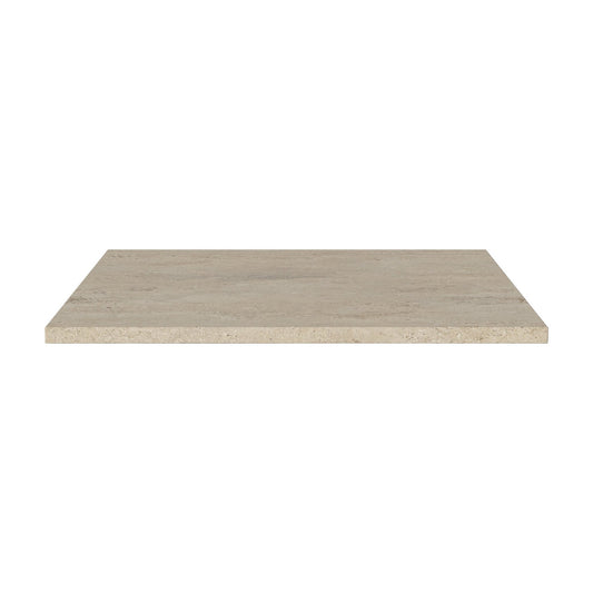 Bolia Elton stenen blad voor salontafel 62x62 cm zandkleurig travertijn, 12-030-01_00003