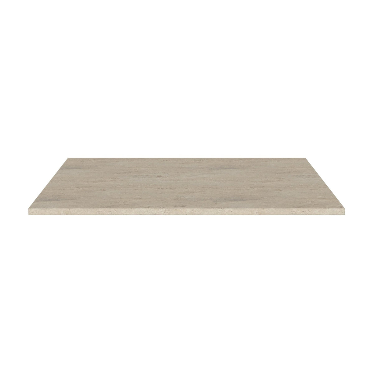 Bolia Elton stenen blad voor salontafel 96x96 cm zandkleurig travertijn, 12-030-04_00001