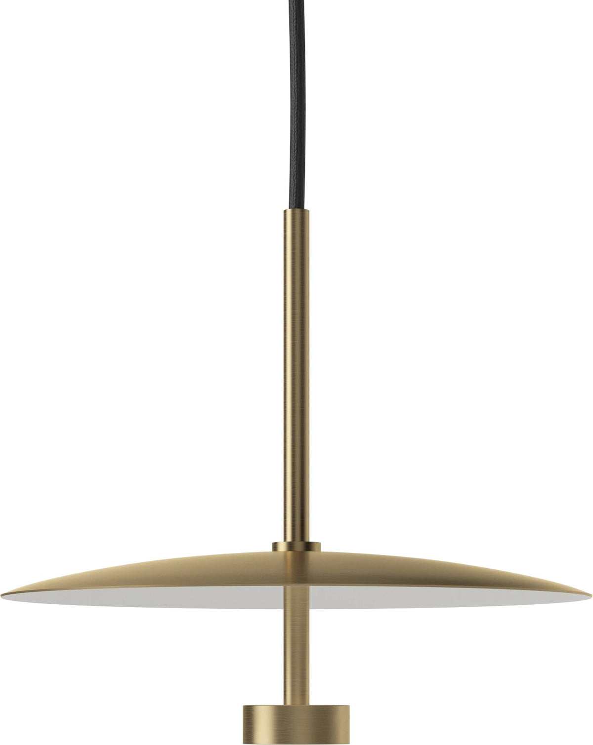 Bolia Reflection hanglamp Ø24 cm messing gelakt aluminium schuin aanzicht, 20-129-01_00003