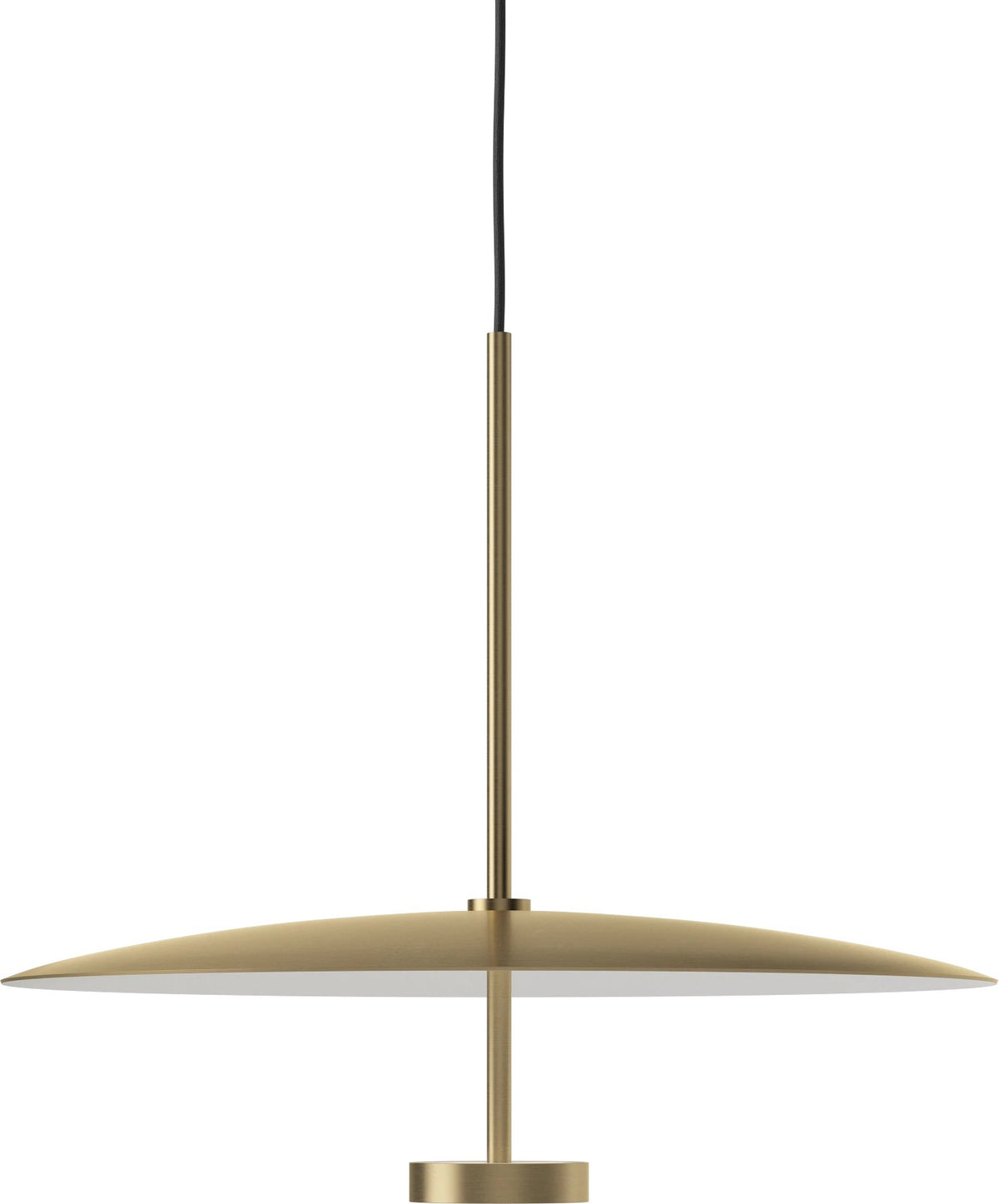 Bolia Reflection hanglamp Ø60 cm messing gelakt aluminium schuin aanzicht, 20-129-01_00006