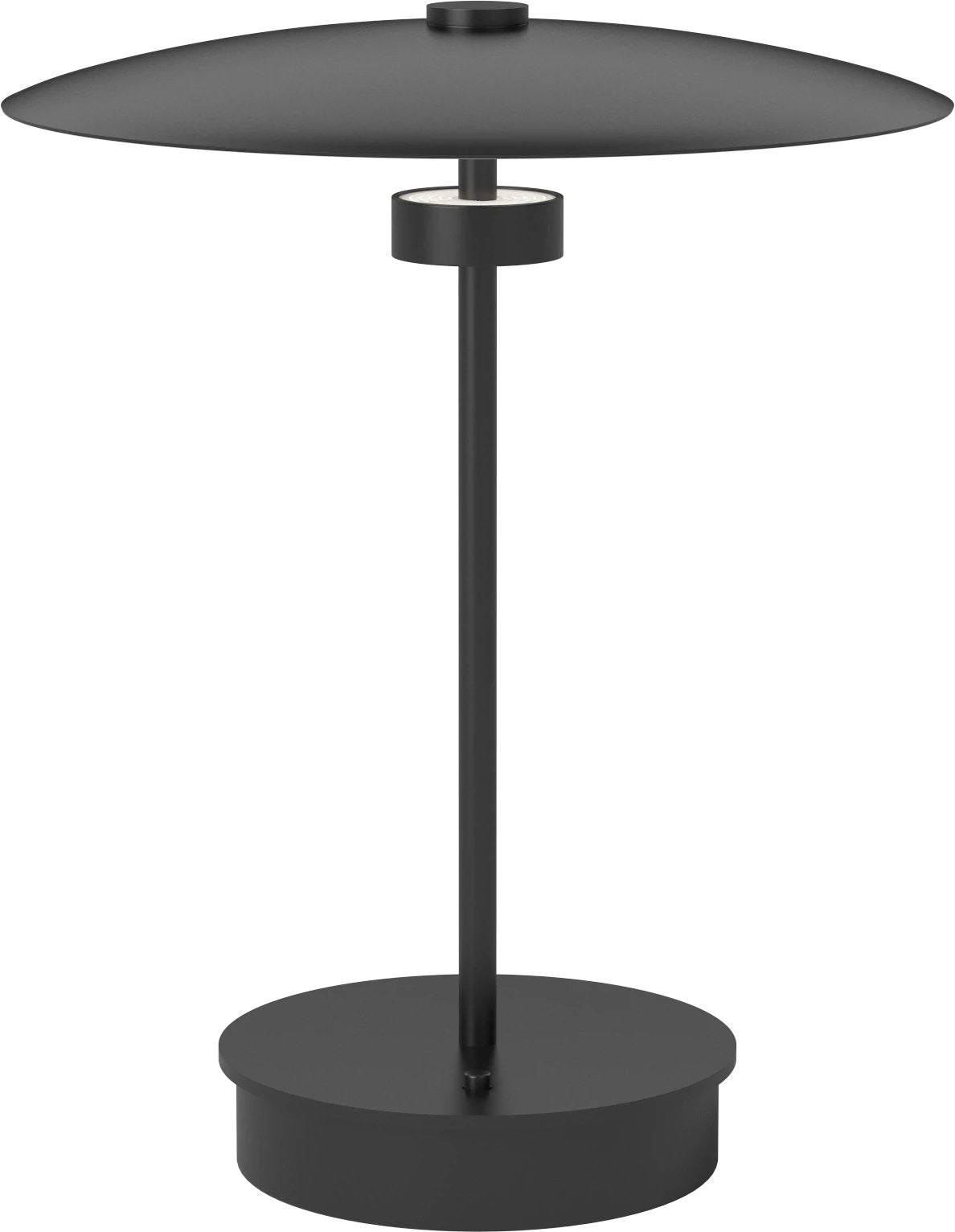 Bolia Reflection draagbare lamp zwartgelakt aluminium schuin aanzicht, 20-129-05_00006