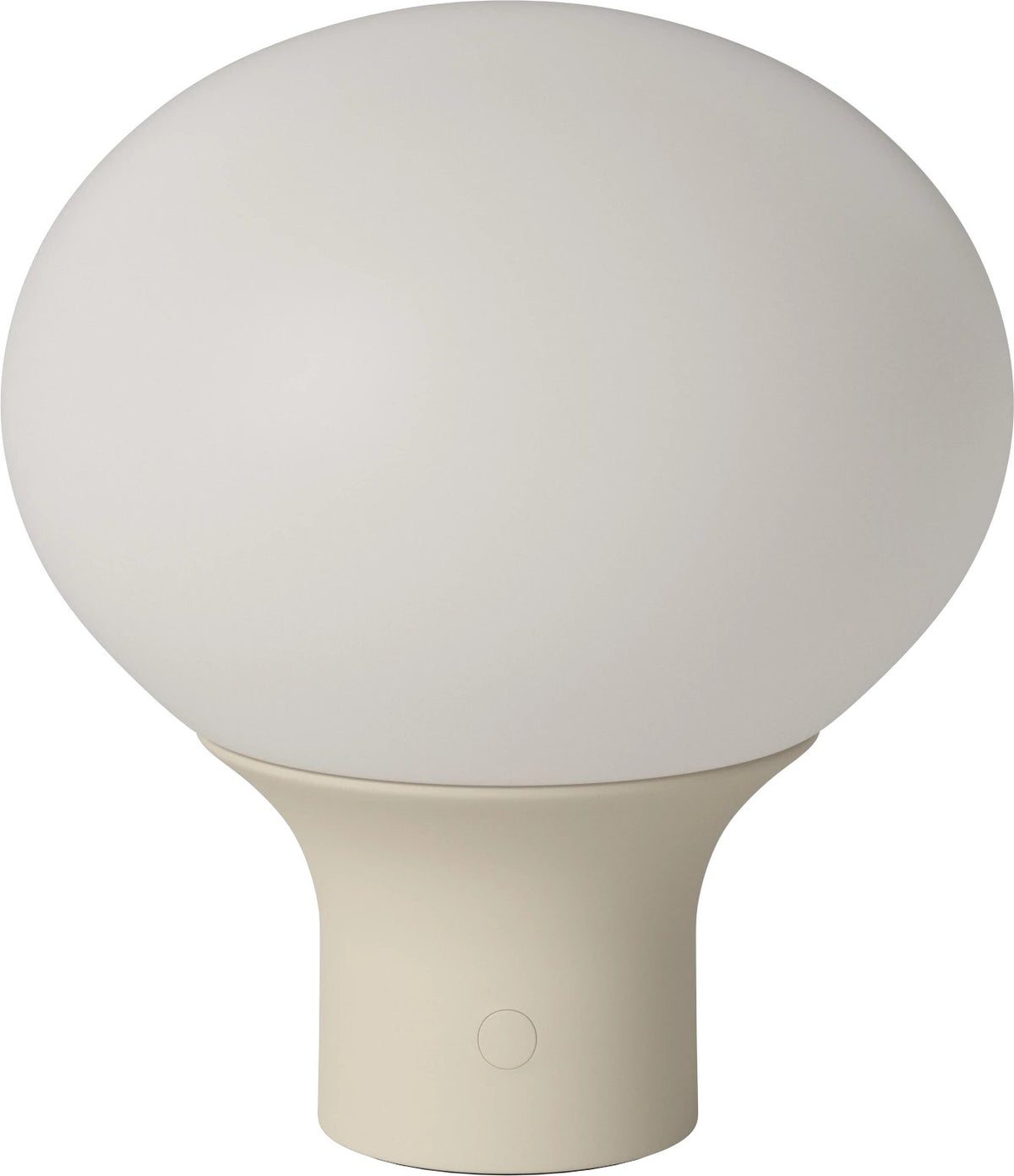 Bolia Acorn draagbare lamp mat opaal, matcrème voet, 20-130-07_00001