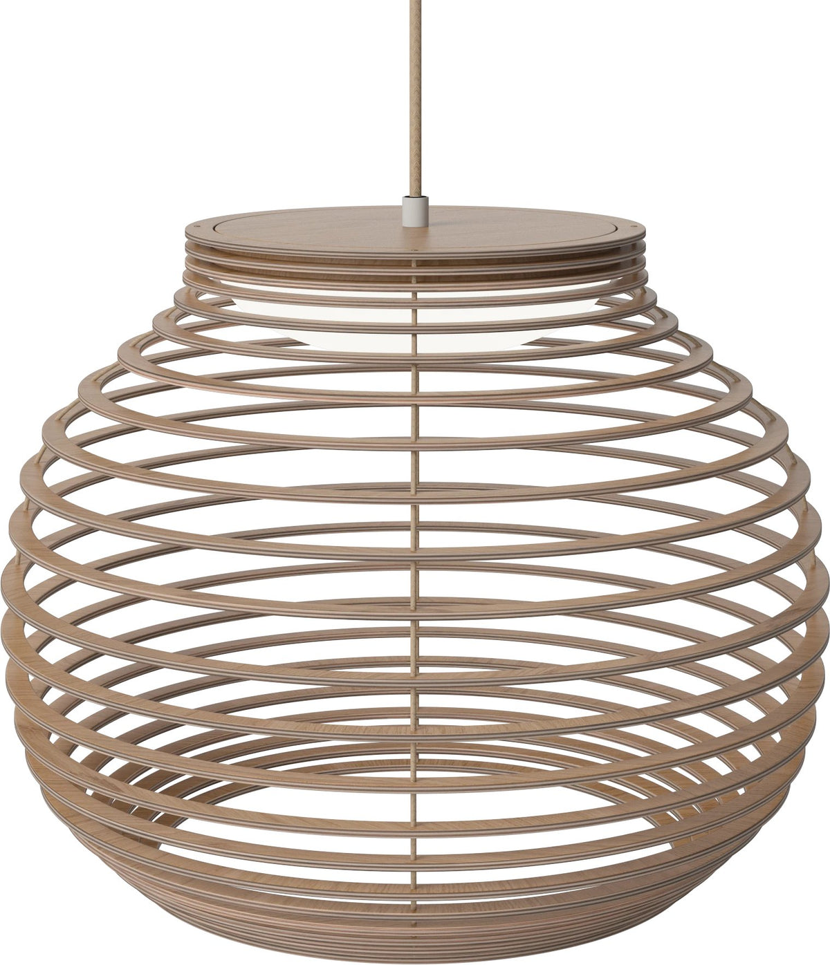 Bolia Anelli hanglamp Ø44 cm gelakt eiken, 20-137-01_00001