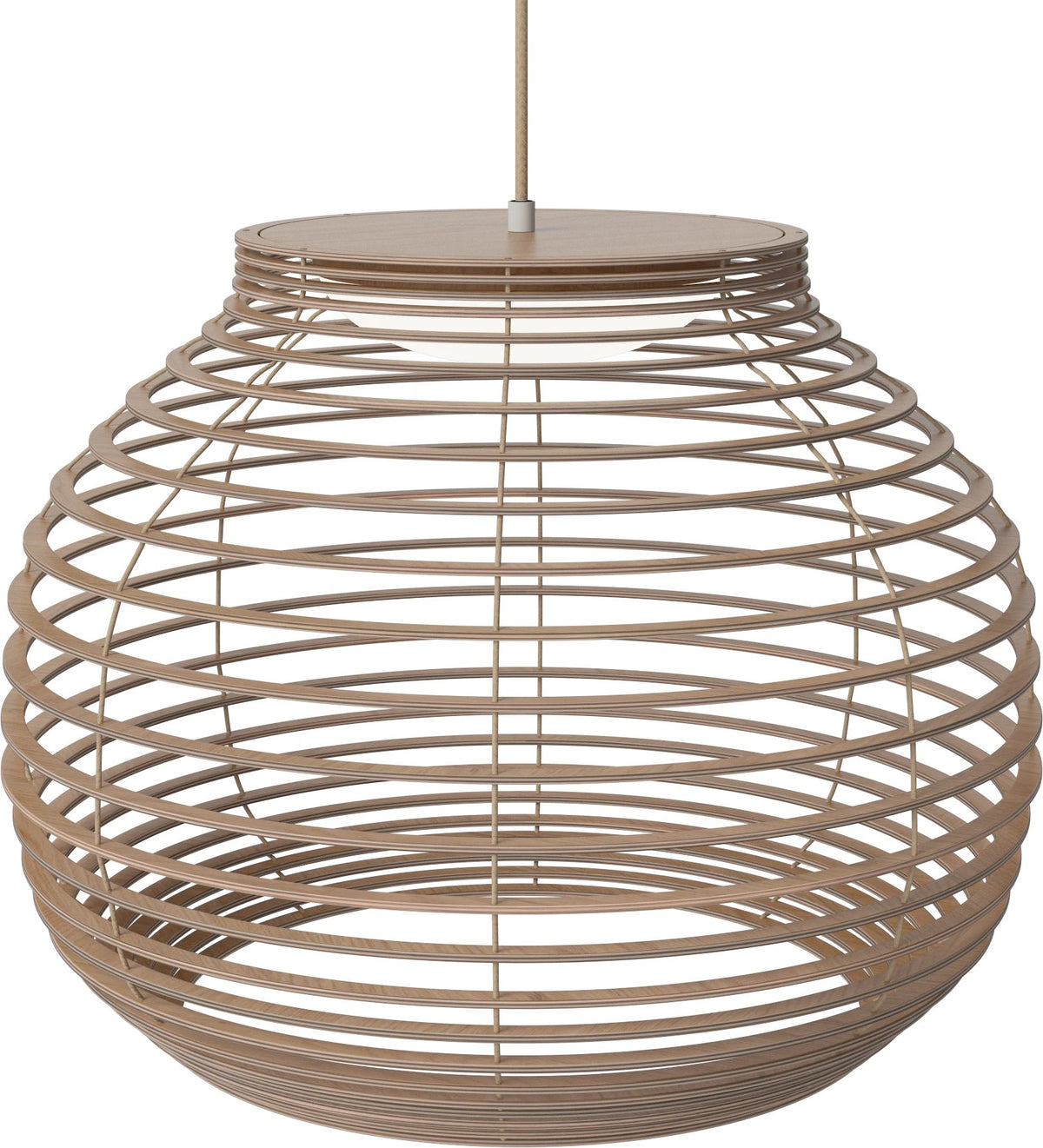 Bolia Anelli hanglamp Ø55 cm gelakt eiken, 20-137-02_00001