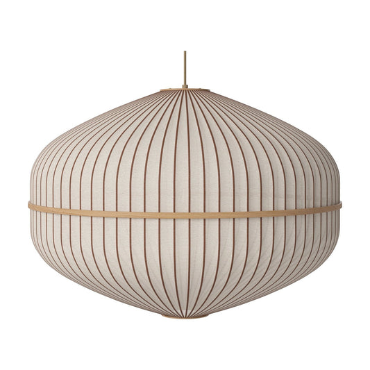 Bolia Lucén hanglamp ellips Ø90 cm gelakt eiken, 20-138-01_00001