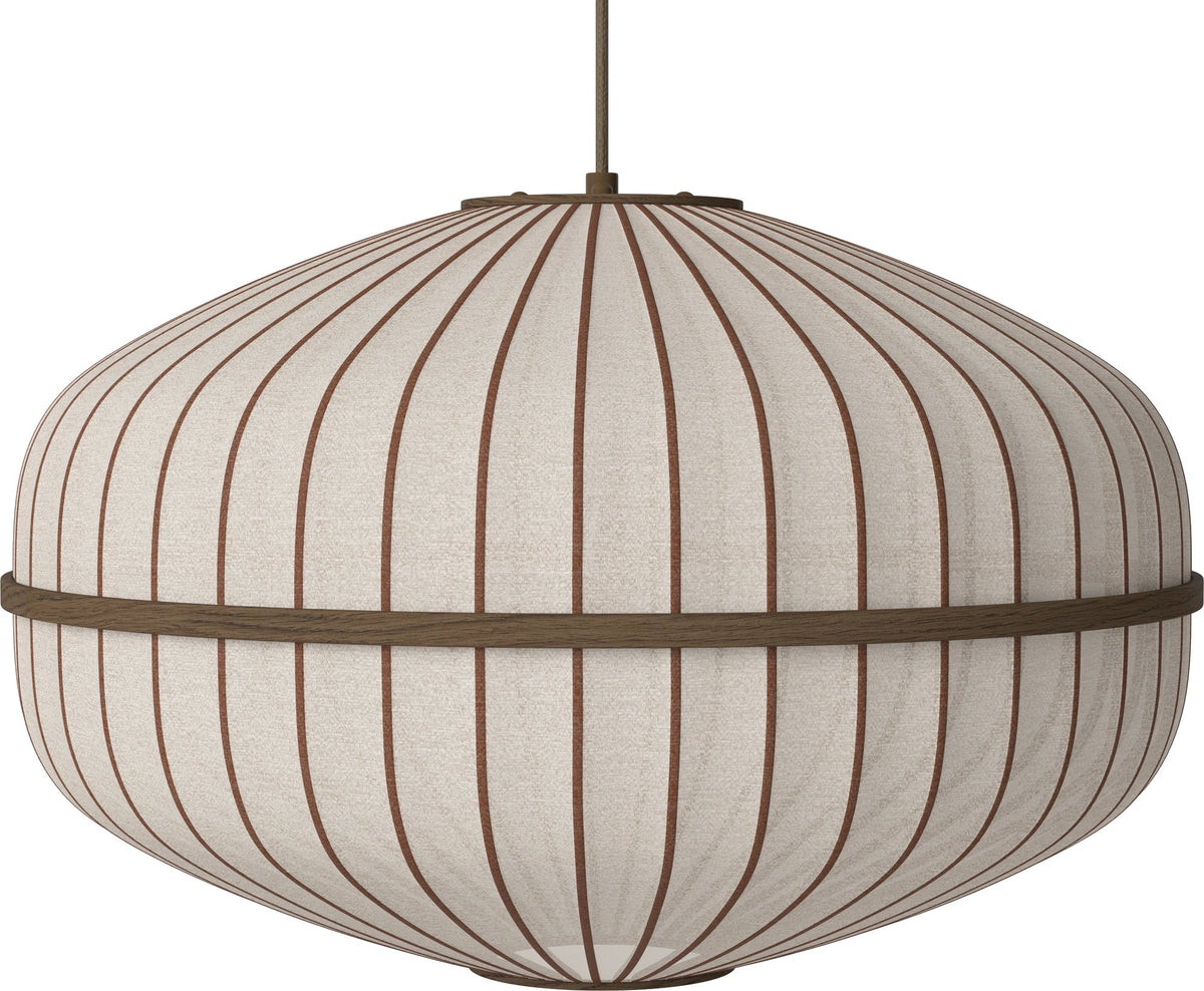 Bolia Lucén hanglamp ellips Ø60 cm donker gelakt eiken, 20-138-01_00004
