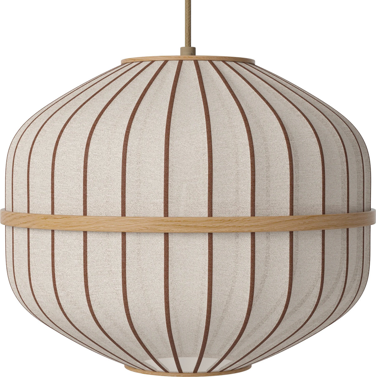 Bolia Lucén hanglamp achthoek Ø40 cm gelakt eiken, 20-138-02_00001