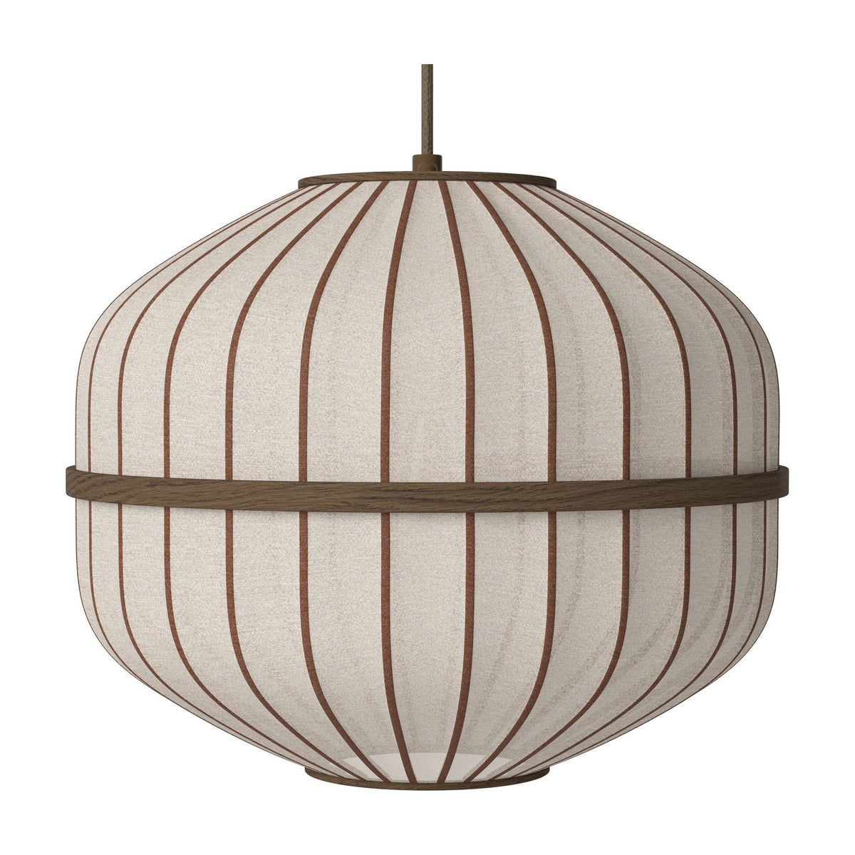 Bolia Lucén hanglamp achthoek Ø40 cm donker gelakt eiken, 20-138-02_00003