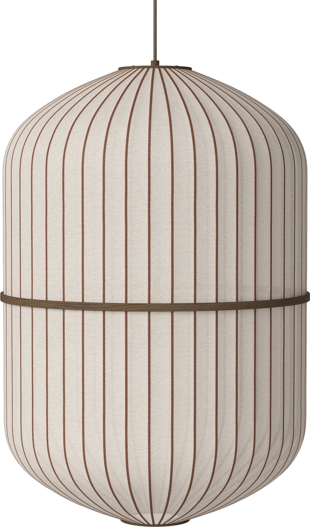 Bolia Lucén hanglamp cilinder Ø62 cm donker gelakt eiken, 20-138-03_00004