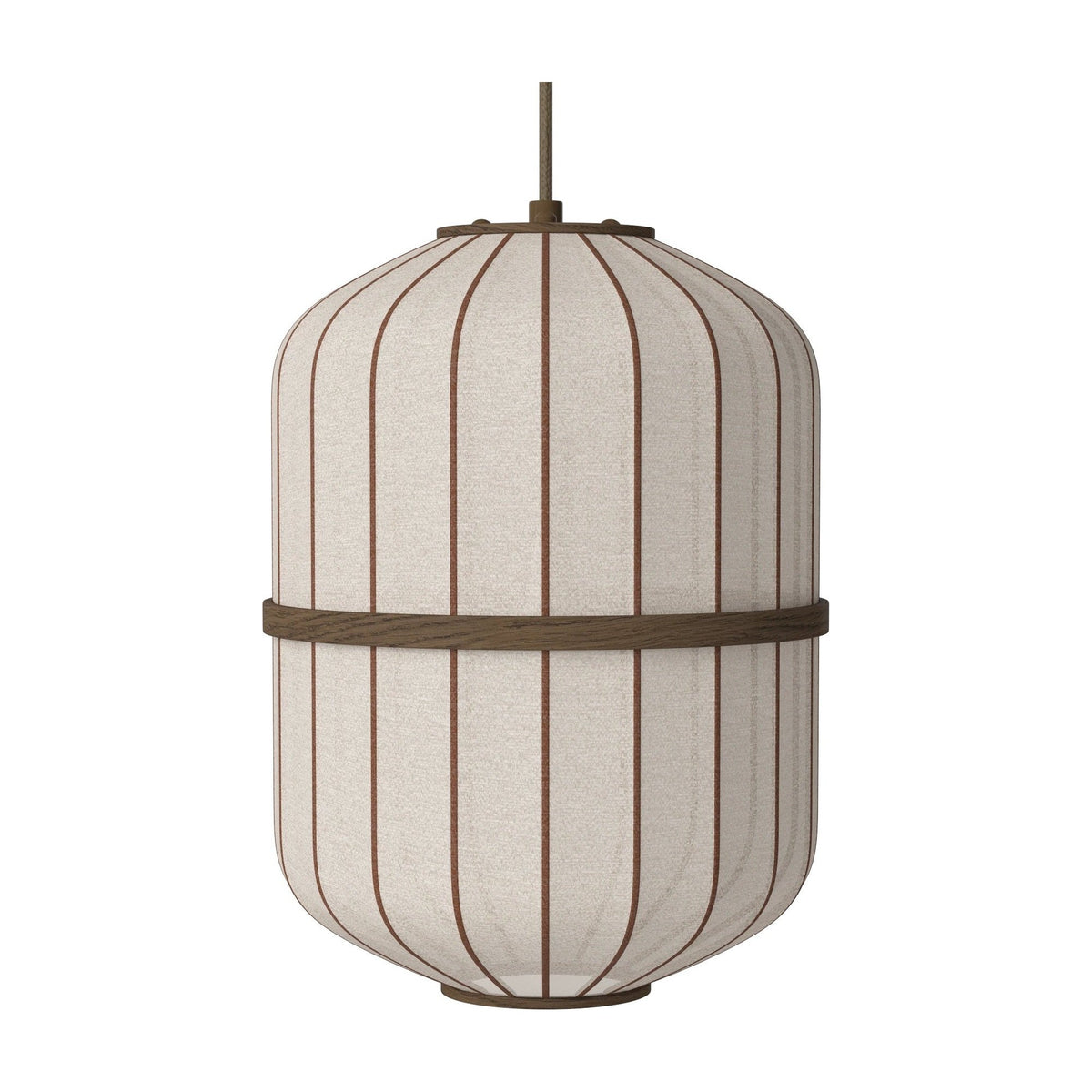 Bolia Lucén hanglamp cilinder Ø28 cm donker gelakt eiken, 20-138-03_00006
