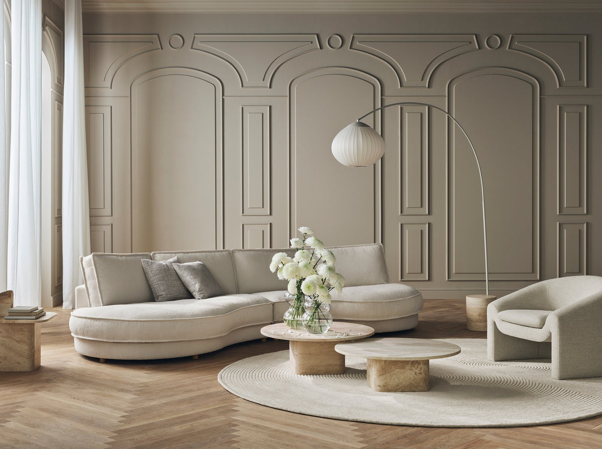 Bolia Acorn vloerlamp in interieur, sfeerfoto 1