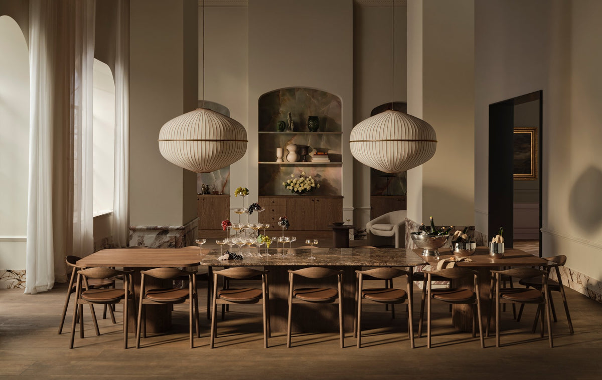 Bolia Eida houten eettafel in eetkamer, sfeerfoto 3