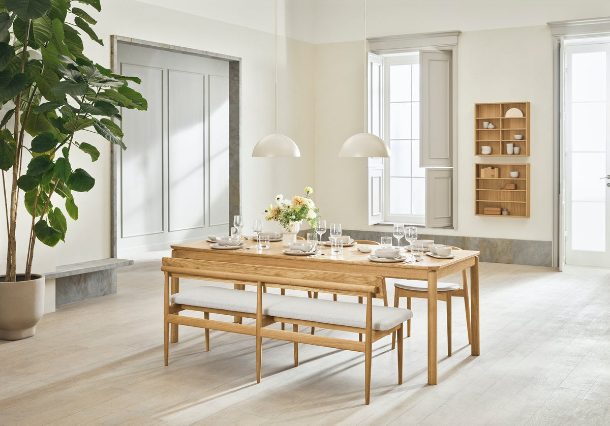 Bolia Ronya eettafel in eetkamer, sfeerfoto 1