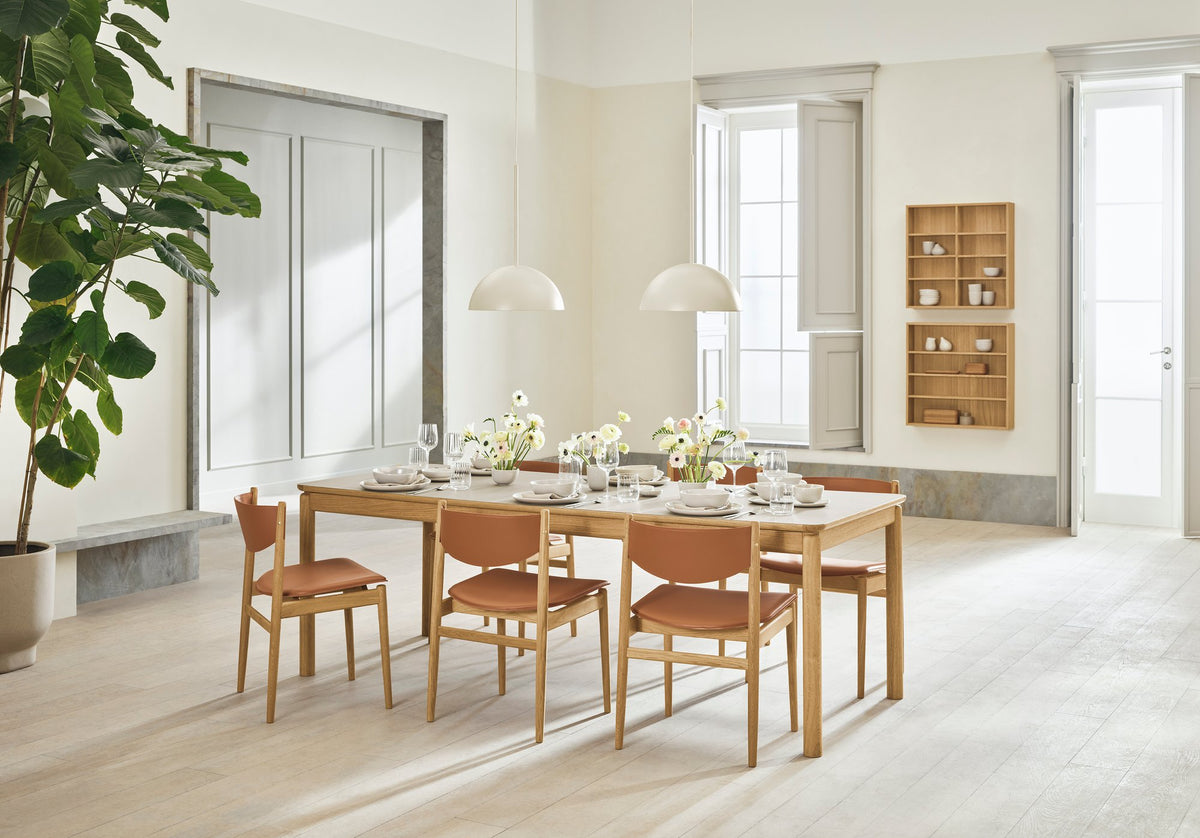 Bolia Ronya eettafel in eetkamer, sfeerfoto 2