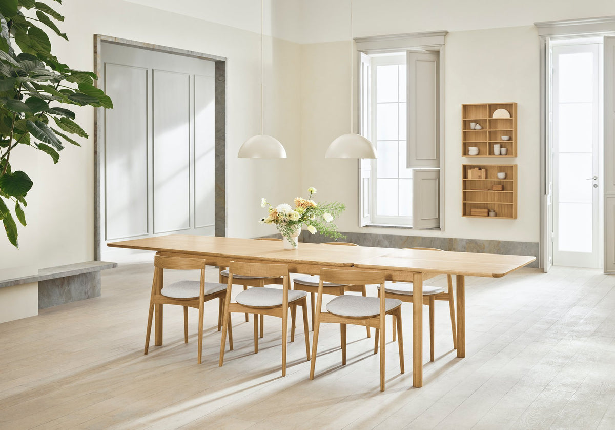 Bolia Ronya uitschuifbare eettafel in eetkamer, sfeerfoto 2