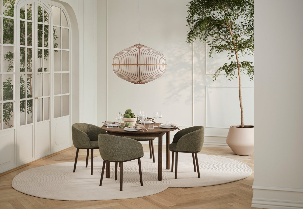 Bolia Ronya ronde eettafel in eetkamer, sfeerfoto 1