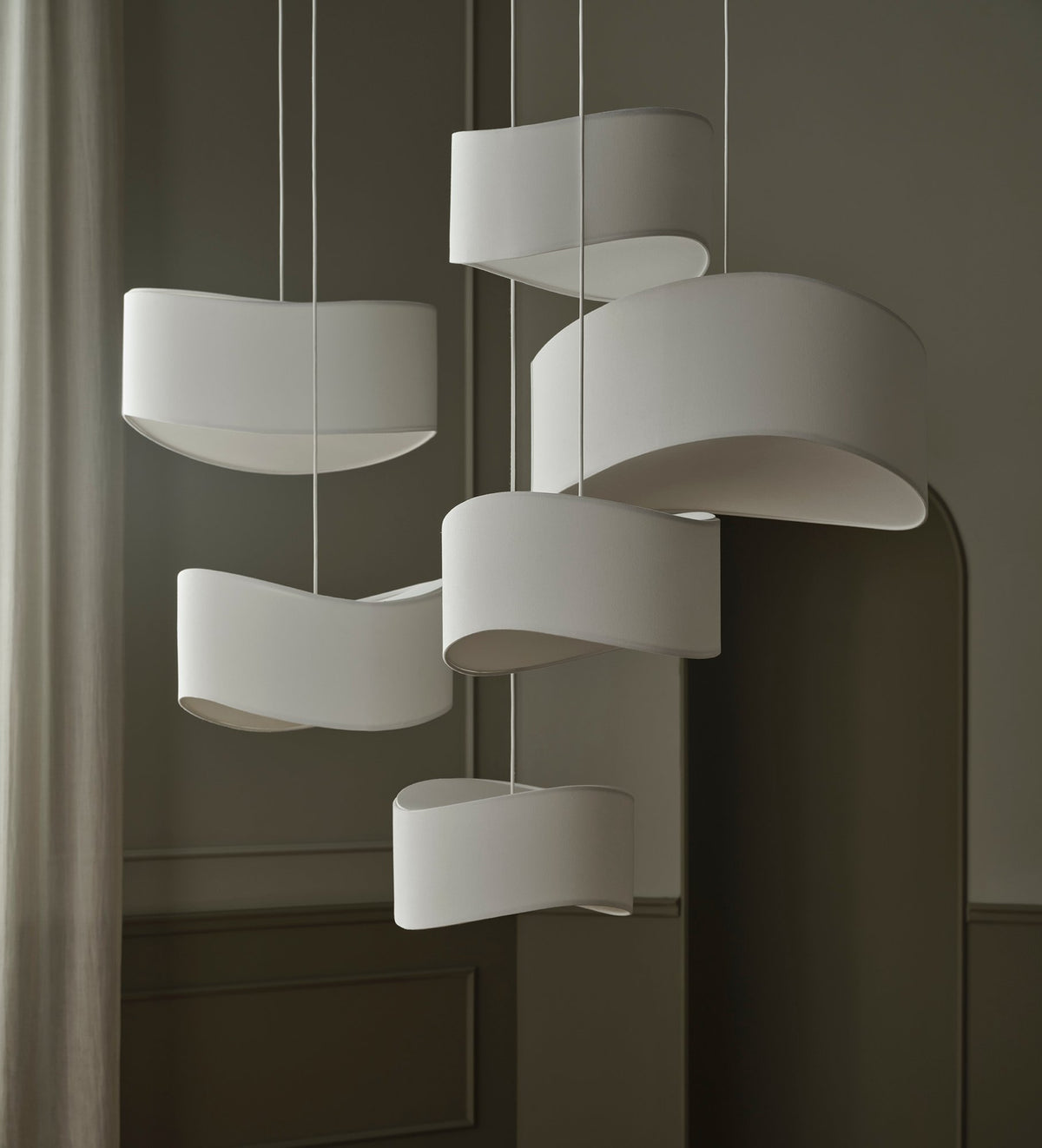 Bolia Tajo hanglampen in interieur, sfeerfoto 1