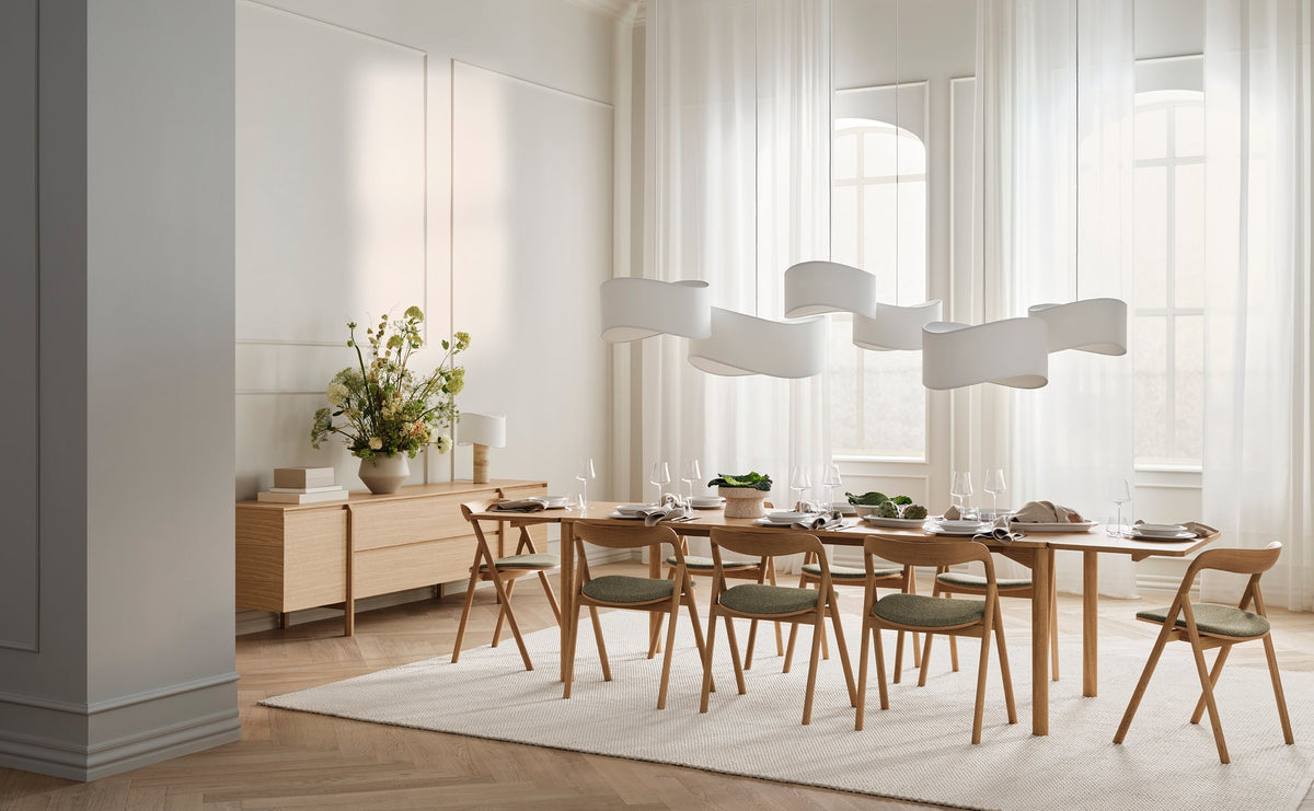 Bolia Tajo hanglampen in interieur, sfeerfoto 2