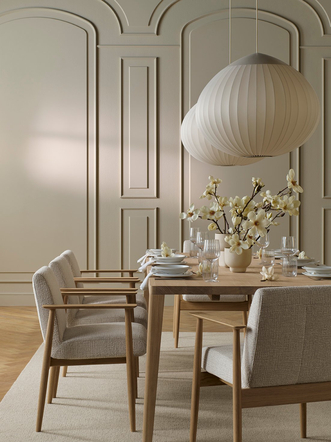 Bolia Visti eetkamerstoel interieur, sfeerfoto 3