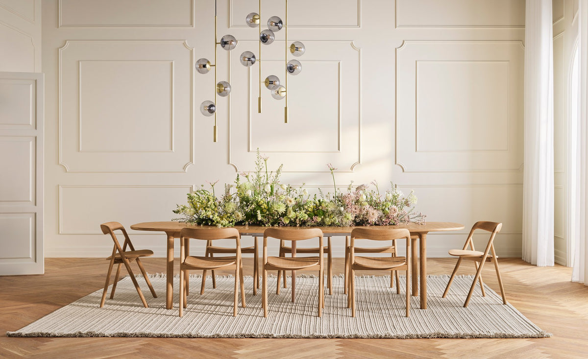 Bolia Yacht eettafel in eetkamer, sfeerfoto 1
