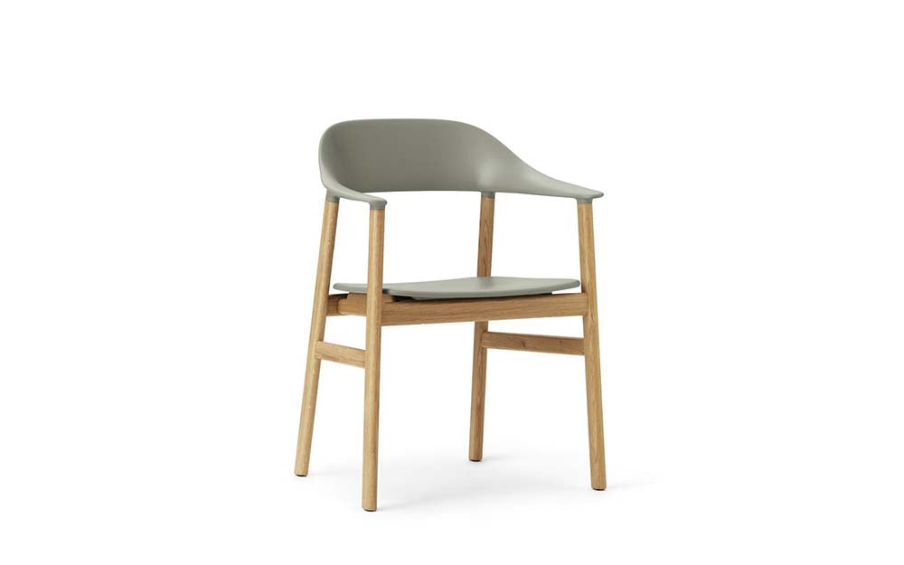 Normann Copenhagen - Herit eetkamerstoel arm eiken (set van 2)