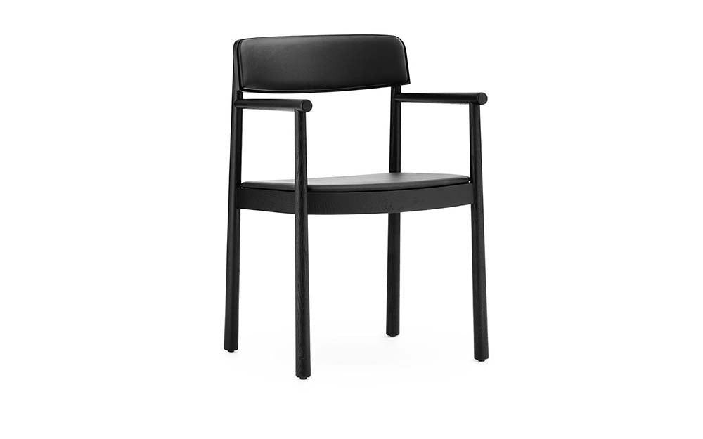 Normann Copenhagen - Timb eetkamerstoel arm gestoffeerd (set van 2)