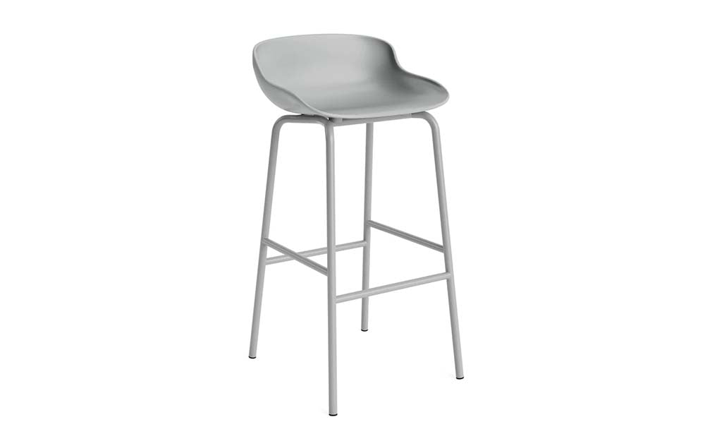 Normann Copenhagen - Hyg barkruk 75 cm staal (set van 2)