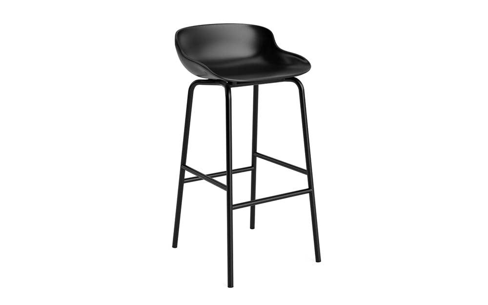 Normann Copenhagen - Hyg barkruk 75 cm staal (set van 2)