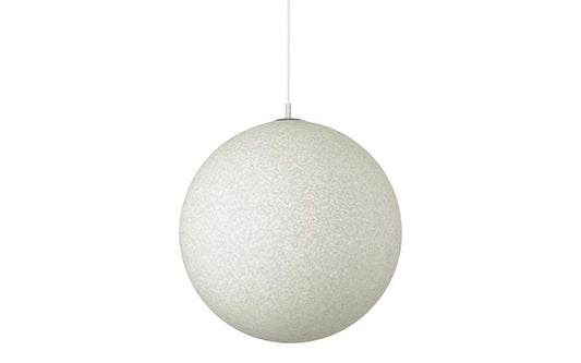 Witte industriële hanglamp van 100% gerecycled polyethyleen